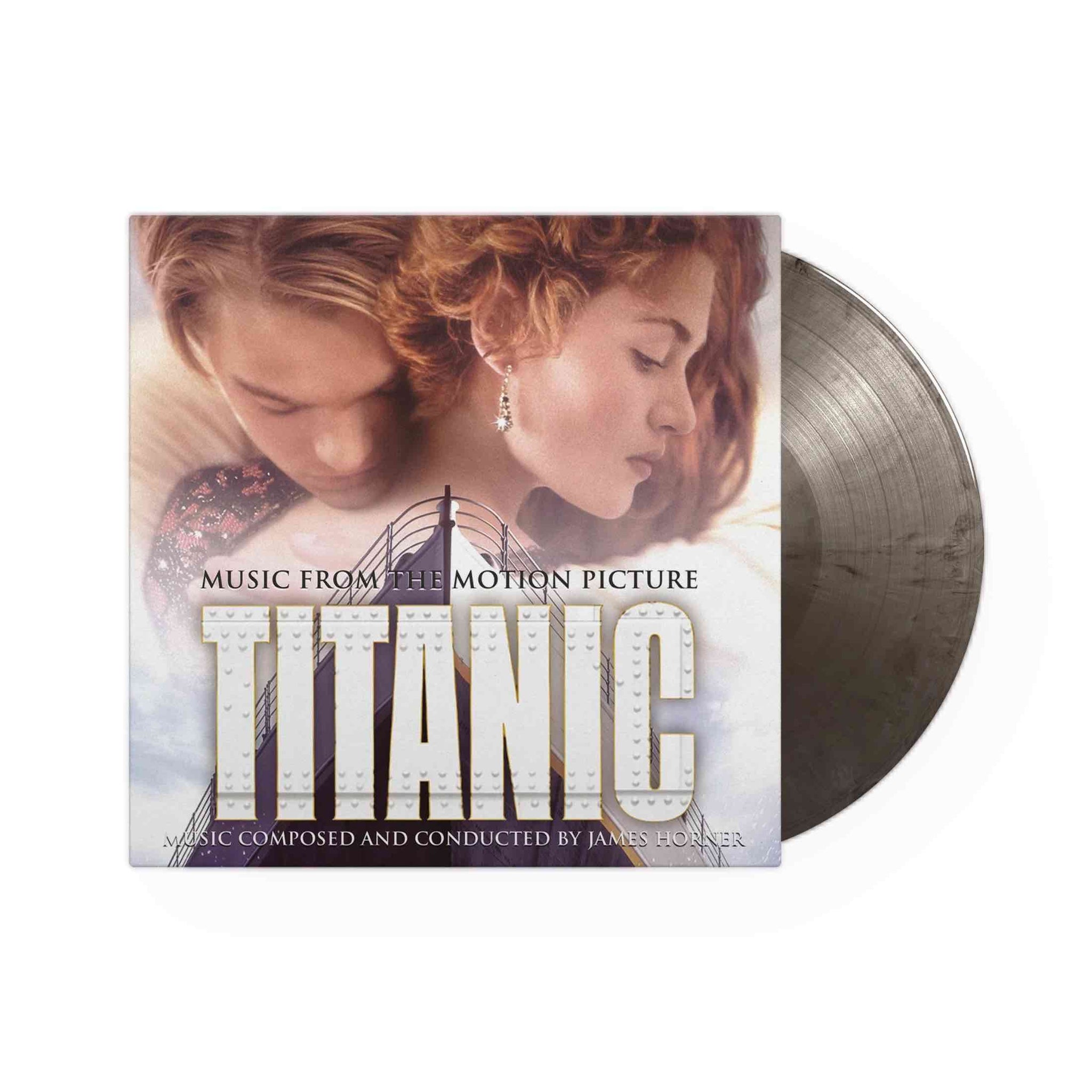 James Horner - Titanic (Soundtrack) 2xLP (Silver Black Marble Vinyl)