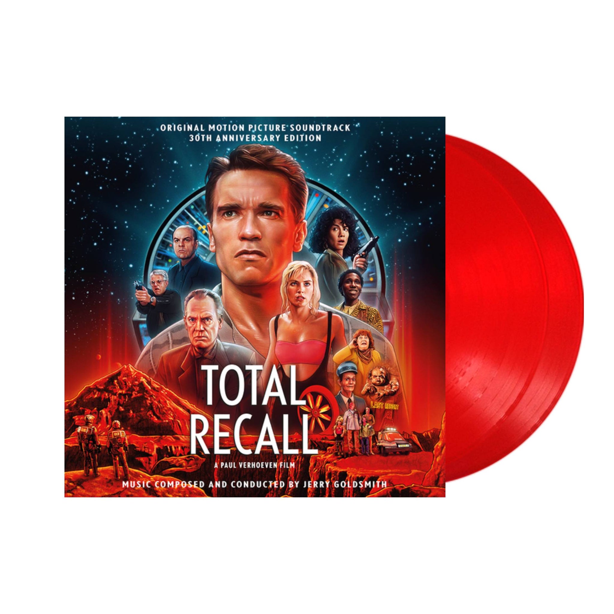 Jerry Goldsmith Total Recall Score (Red Vinyl) 2xLP