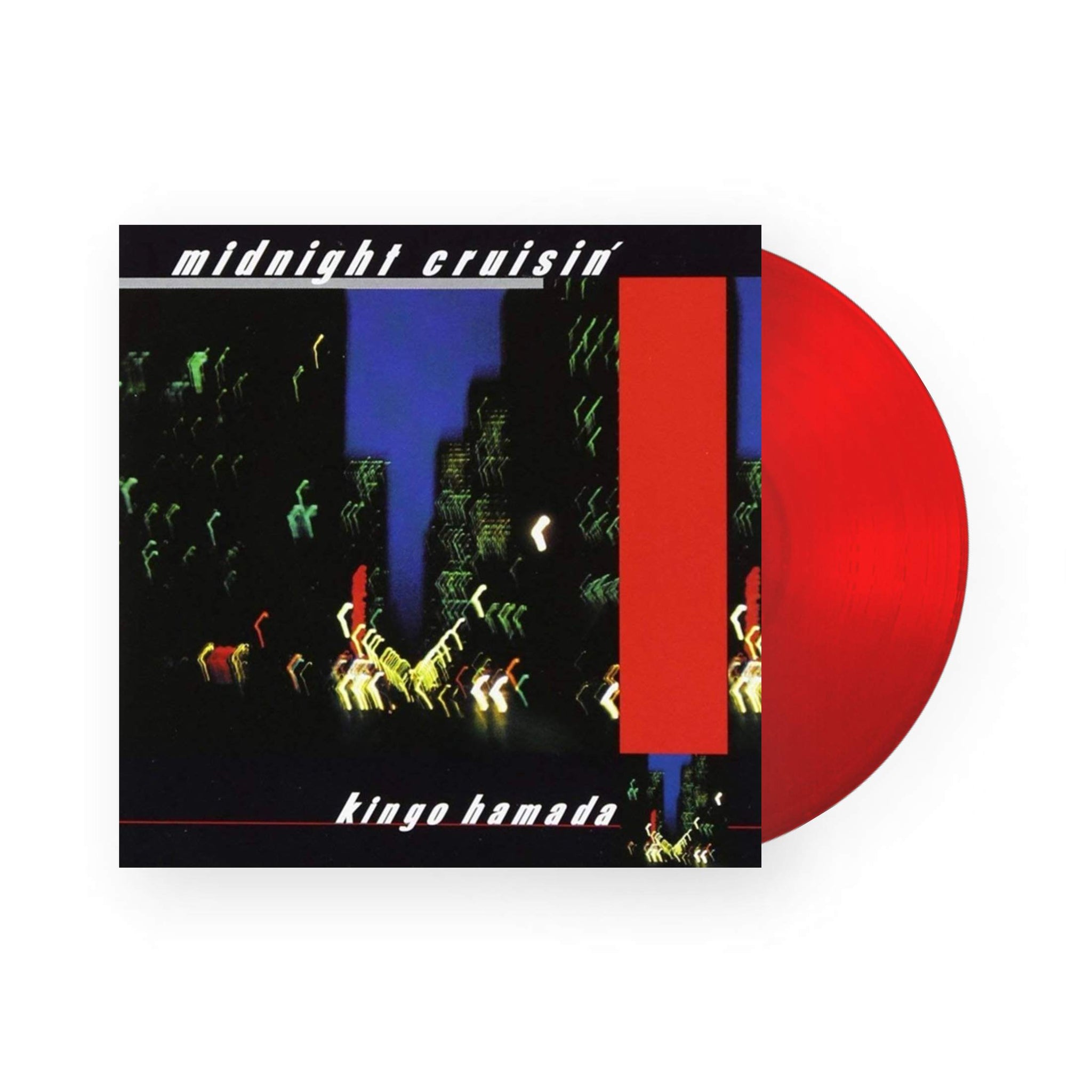 Kingo Hamada - Midnight Cruisin LP (Red Vinyl)