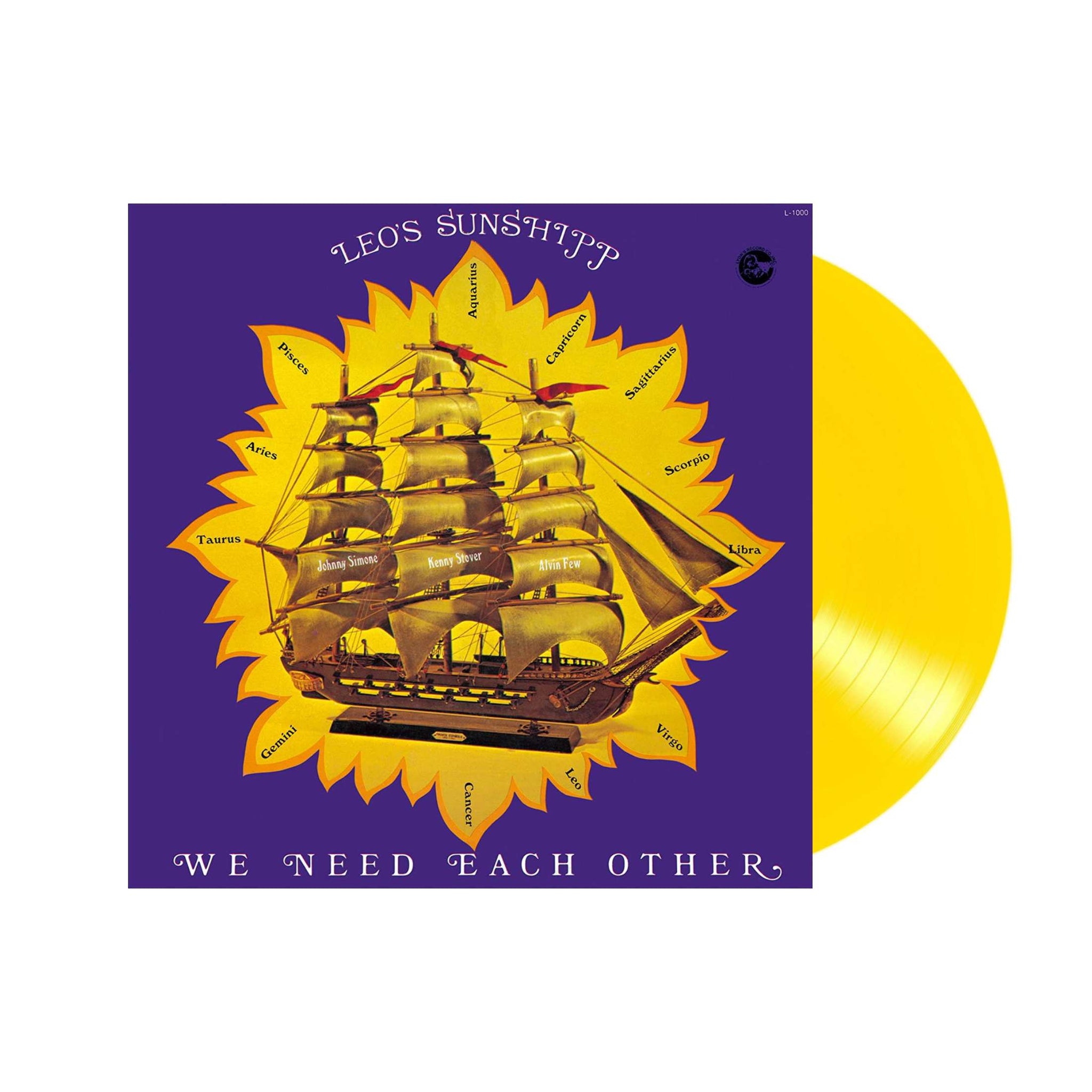 Leo's Sunshipp - We Need Each Other LP (Yellow  Vinyl)