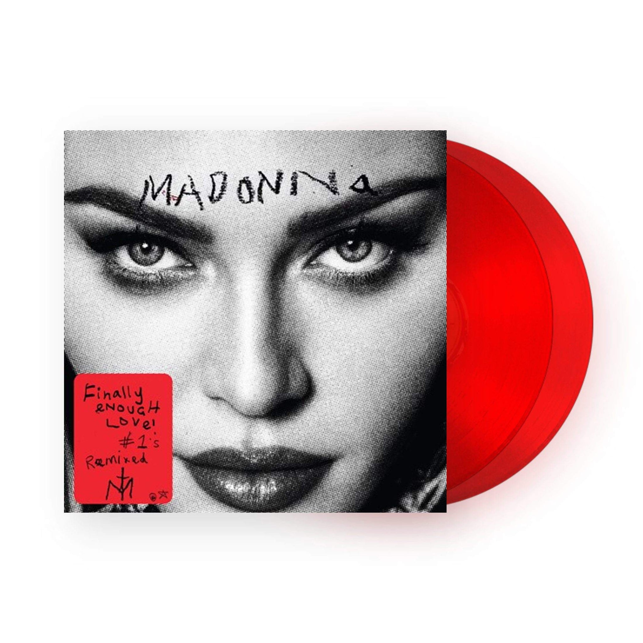 Madonna - Finally Enough Love 2xLP (Red Translucent Vinyl)