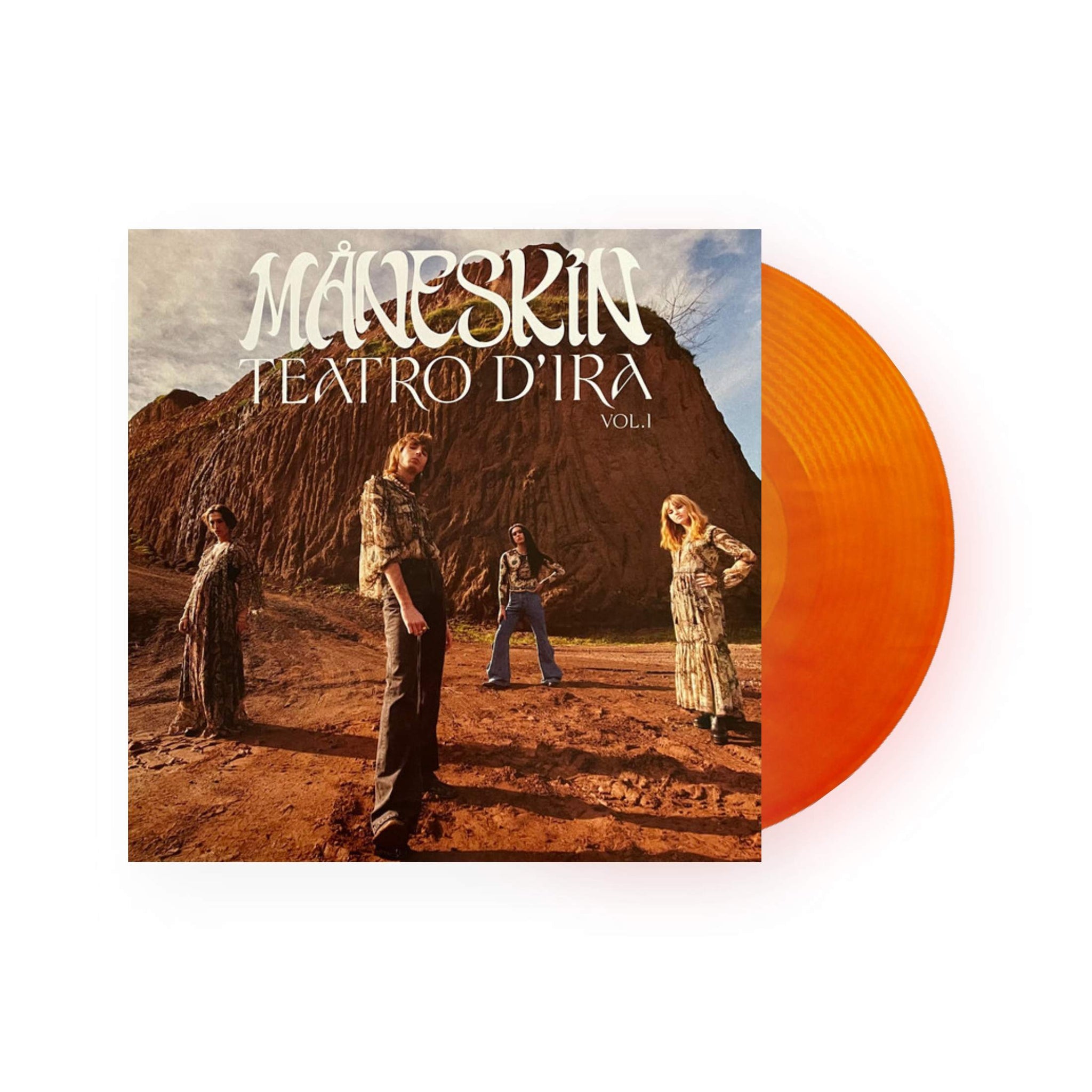 Måneskin - Teatro DIra - Vol.I LP (Dark Orange Vinyl) – Plastic
