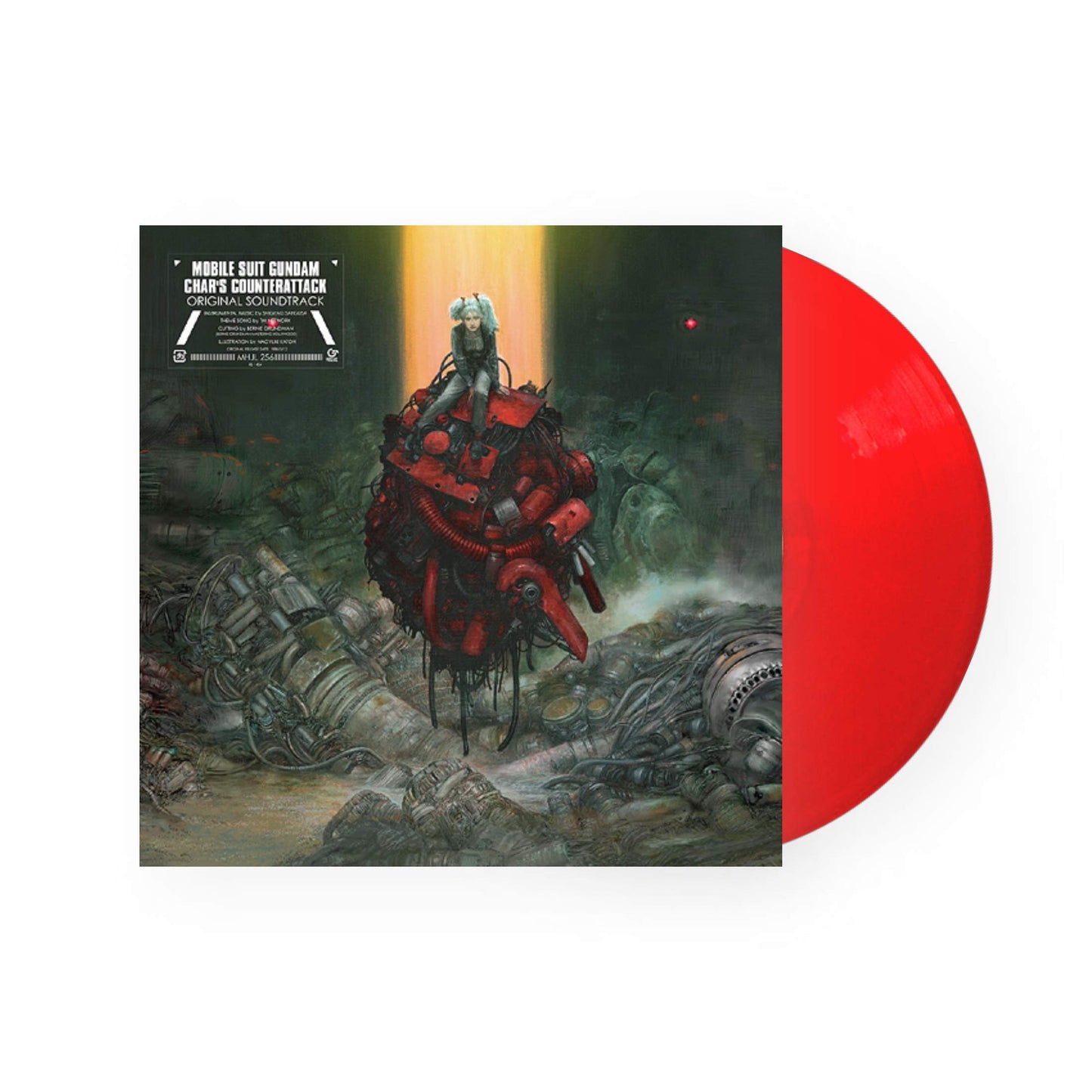 Mobile Suit Gundam Chars Counterattack Original Soundtrack LP (Red Vinyl) - MHJL-256