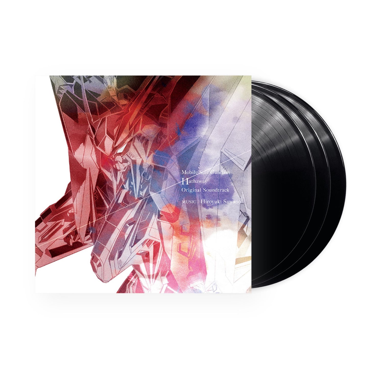 Mobile Suit Gundam: Hathaways Flash Original Soundtrack 3xLP (Black Vinyl)