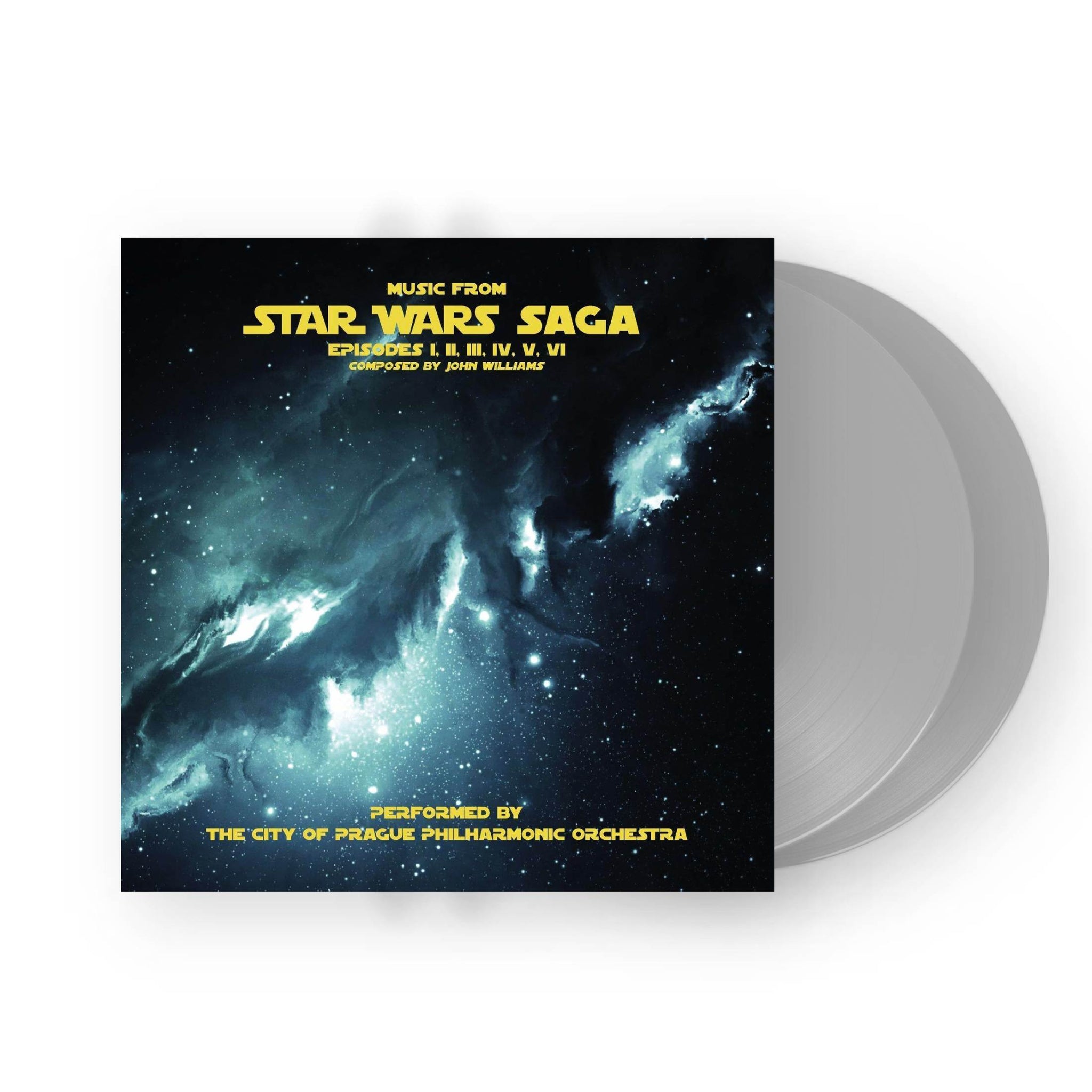 Music from Star Wars Saga - The City of Prague Philharmonic Orchestra ‎2xLP (Grey Vinyl)