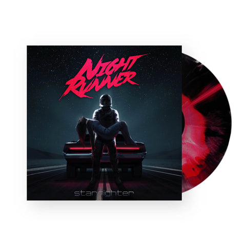 Night Runner - Starfighter LP (Pink Black Swirl Vinyl)