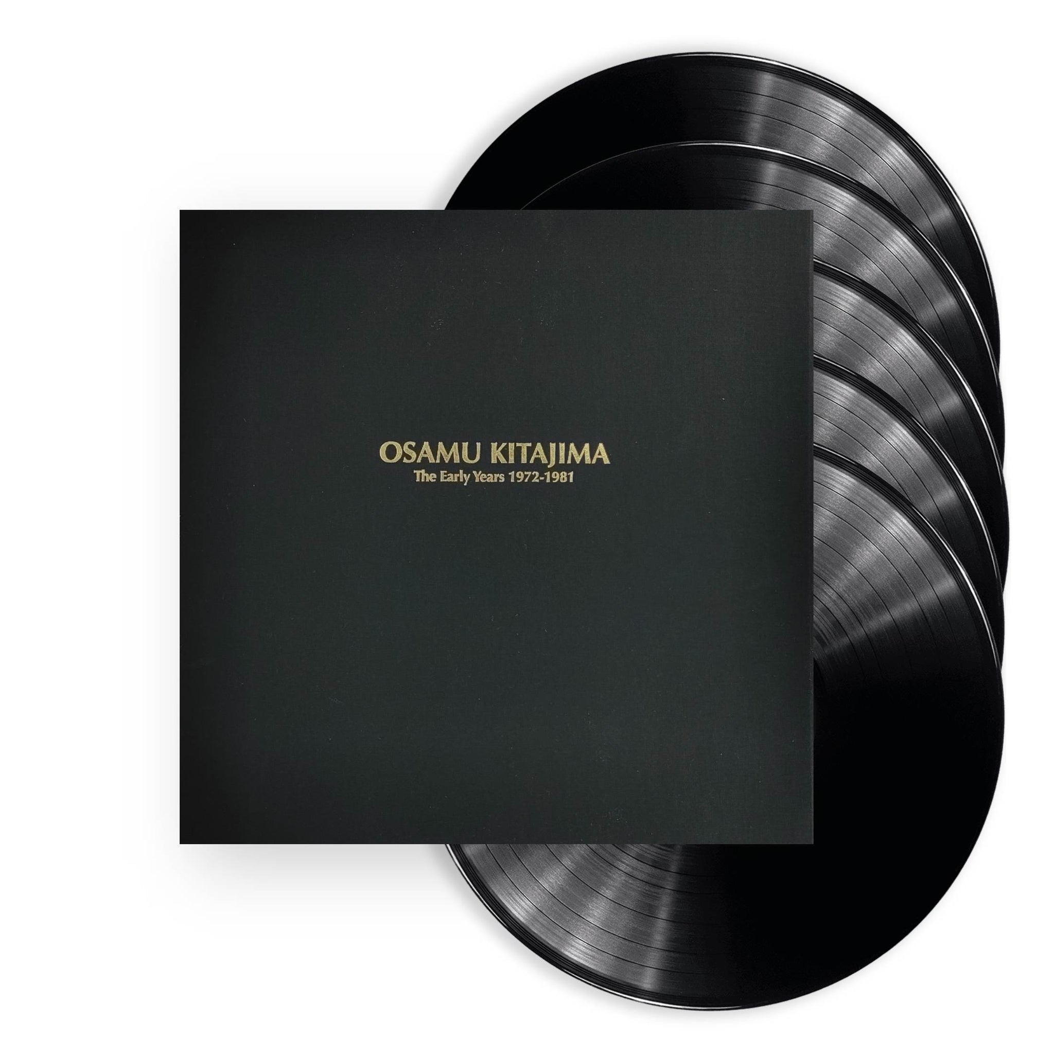 Osamu Kitajima ‎- The Early Years 1972-1981 5xLP (Black Vinyl)