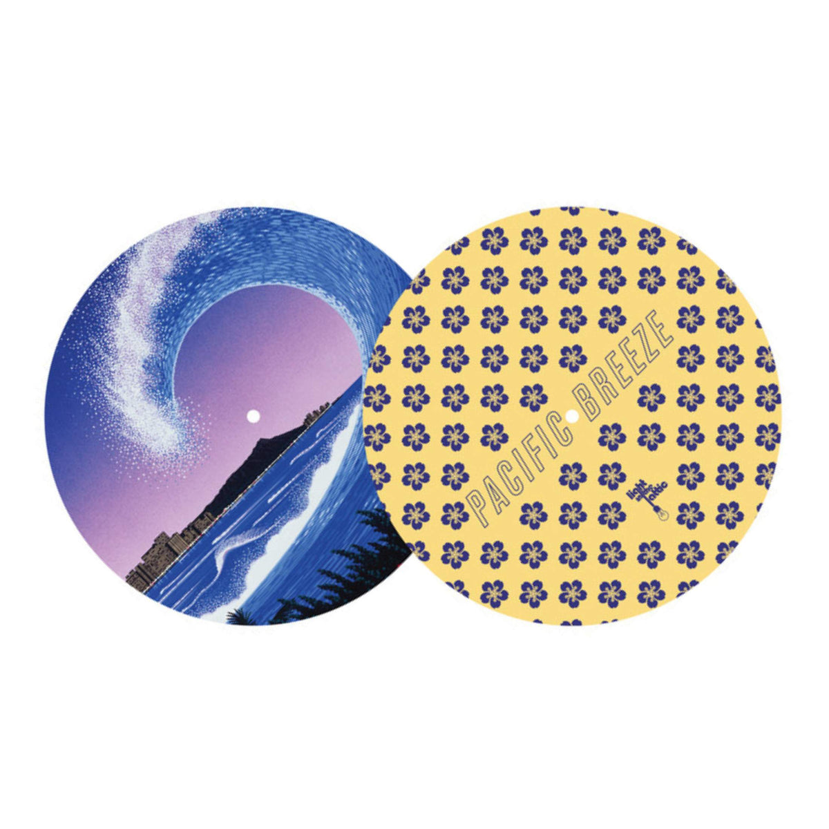 Pacific Breeze 3 DoubleSided Vinyl Slipmat Plastic Stone Records