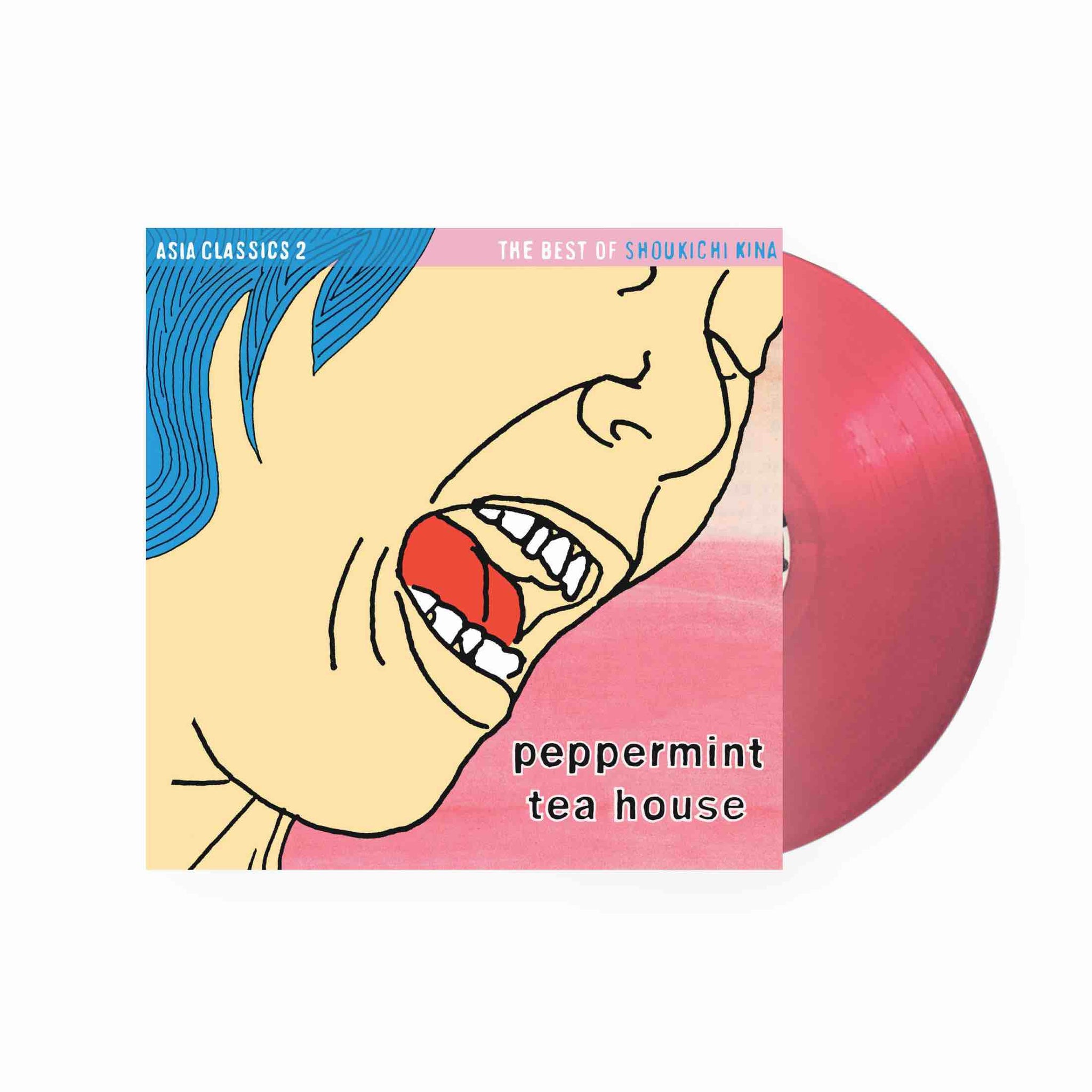 Peppermint Tea House: The Best Of Shoukichi Kina - Asia Classics 2 LP (Pink Vinyl)