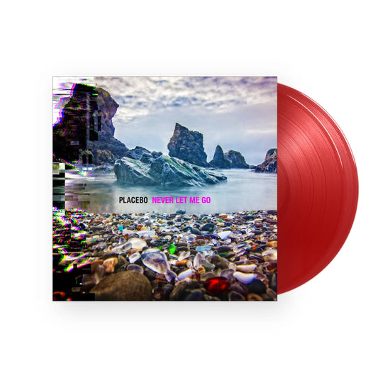 Placebo – Never Let Me Go, 2xLP (rotes transparentes Vinyl)