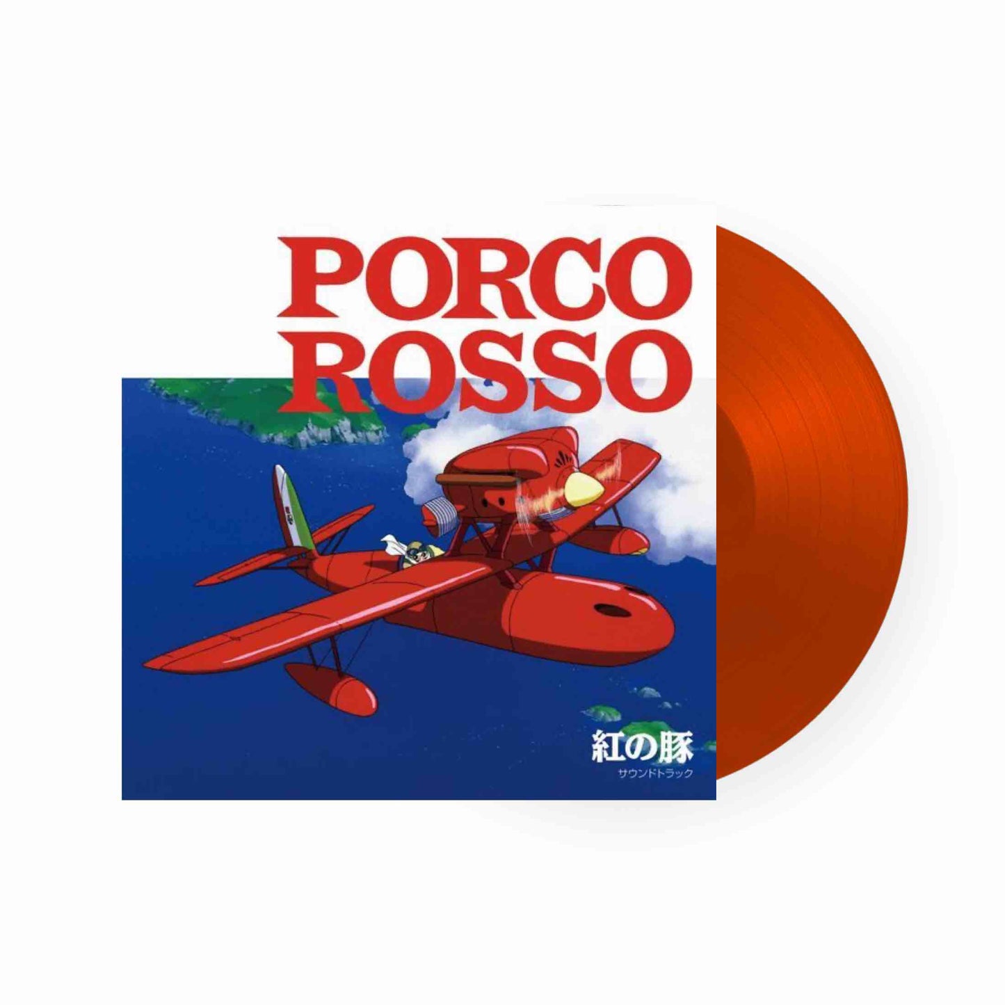 Porco Rosso – Soundtrack-LP (rotes Vinyl)