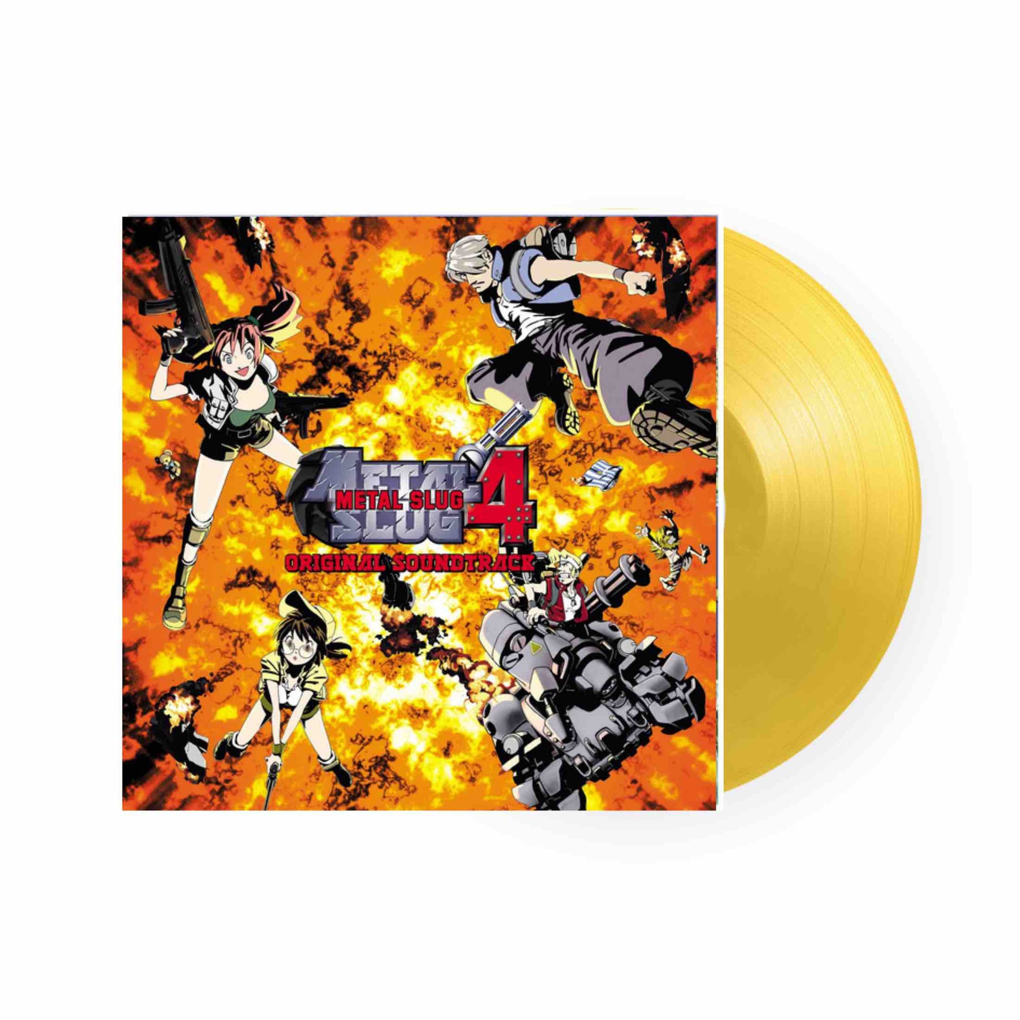 SNK Sound Team - Metal Slug 4 OST LP (Yellow Vinyl)