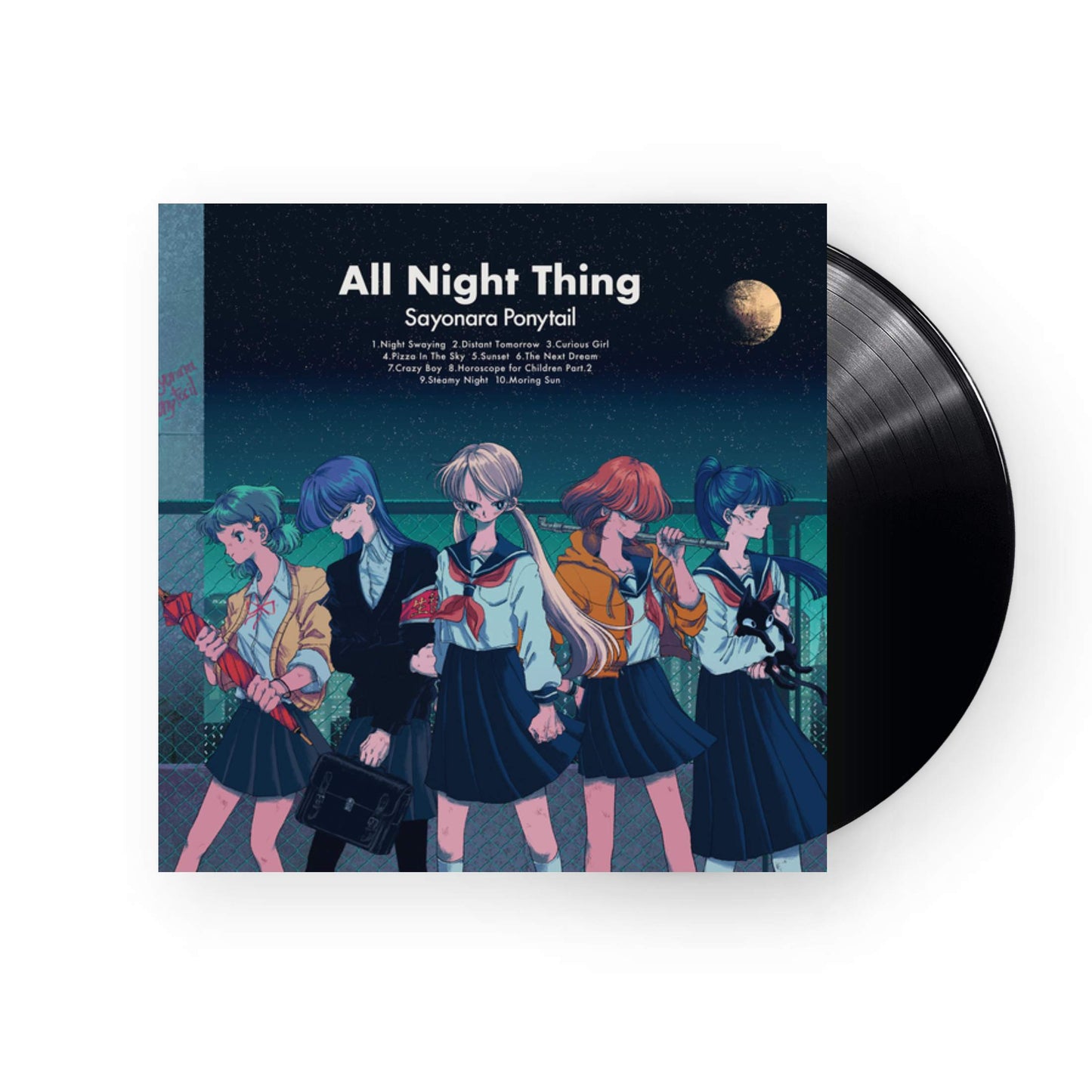 Sayonara Ponytail - All Night Thing LP (Vinilo negro)