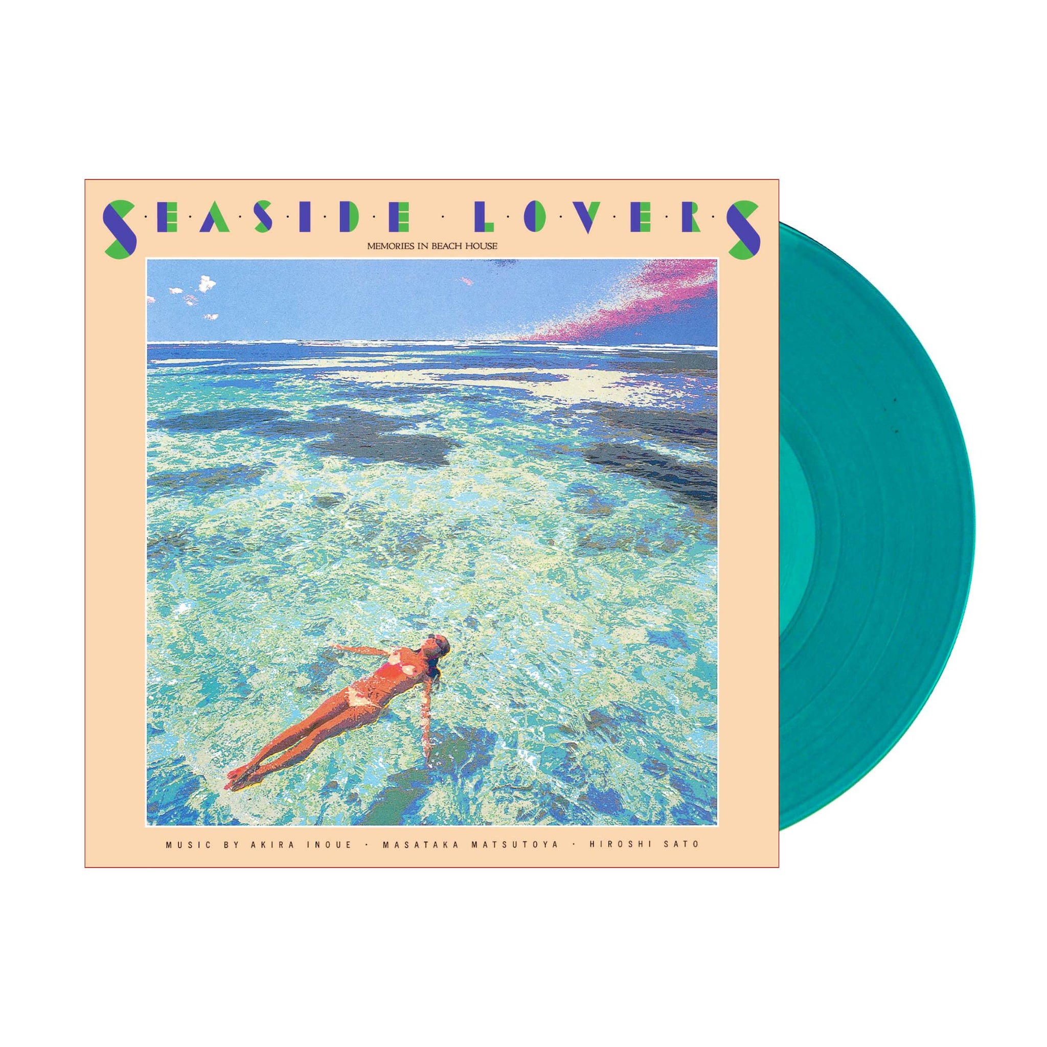 Seaside Lovers Memories in Beach House LP (Emerald Green Vinyl)