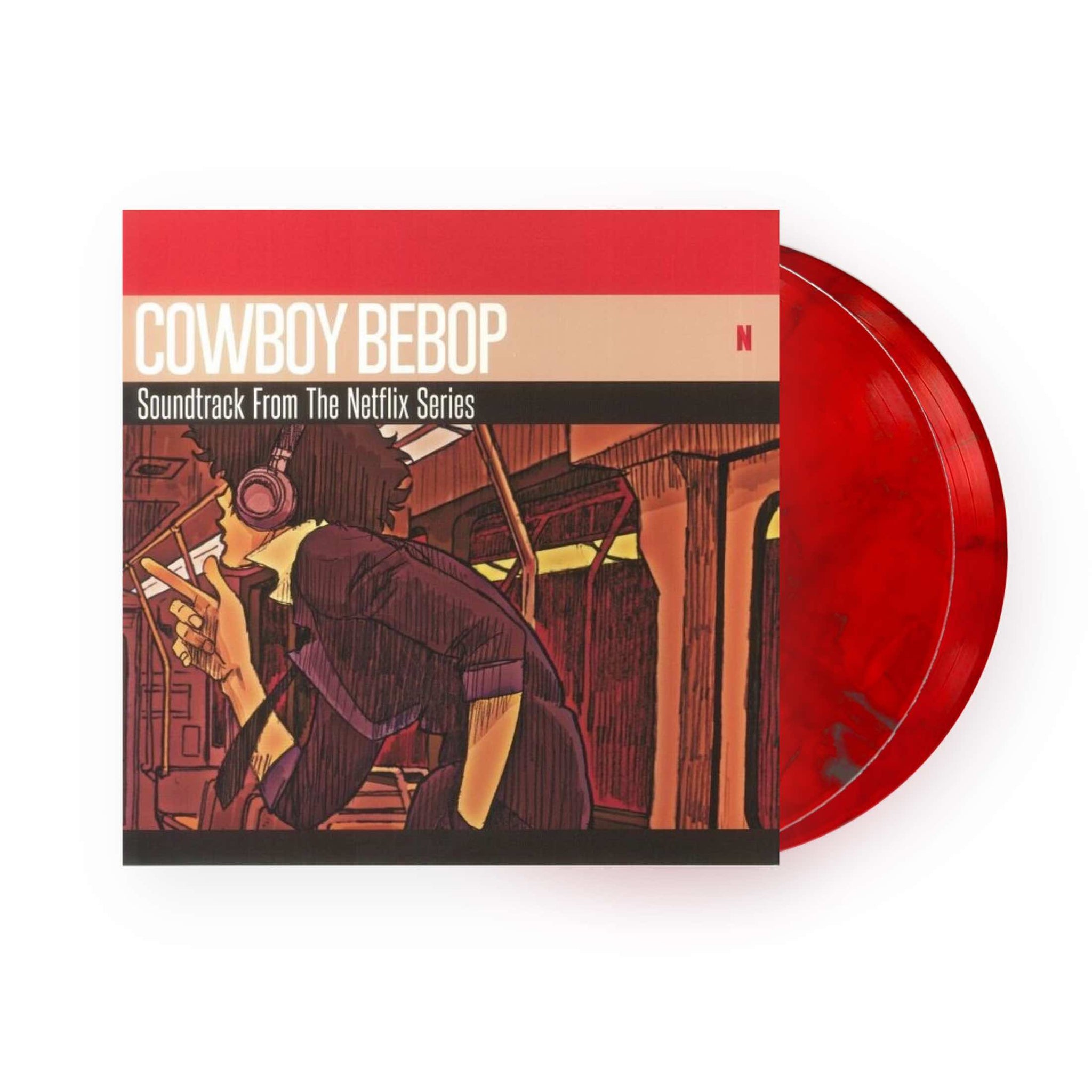 Cowboy Bebop (Original Series Soundtrack) LP by SEATBELTS (Orange Vinyl)