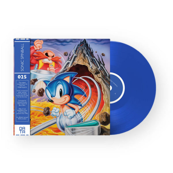 Sonic Spinball Soundtrack LP (Blue Vinyl) – Plastic Stone Records