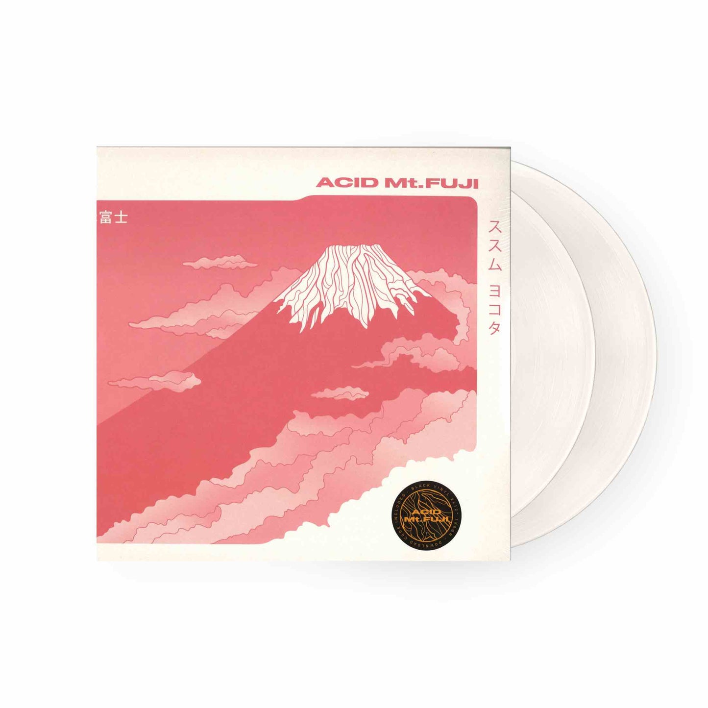 Susumu Yokota – Acid Mt. Fuji 2xLP (weißes Vinyl)