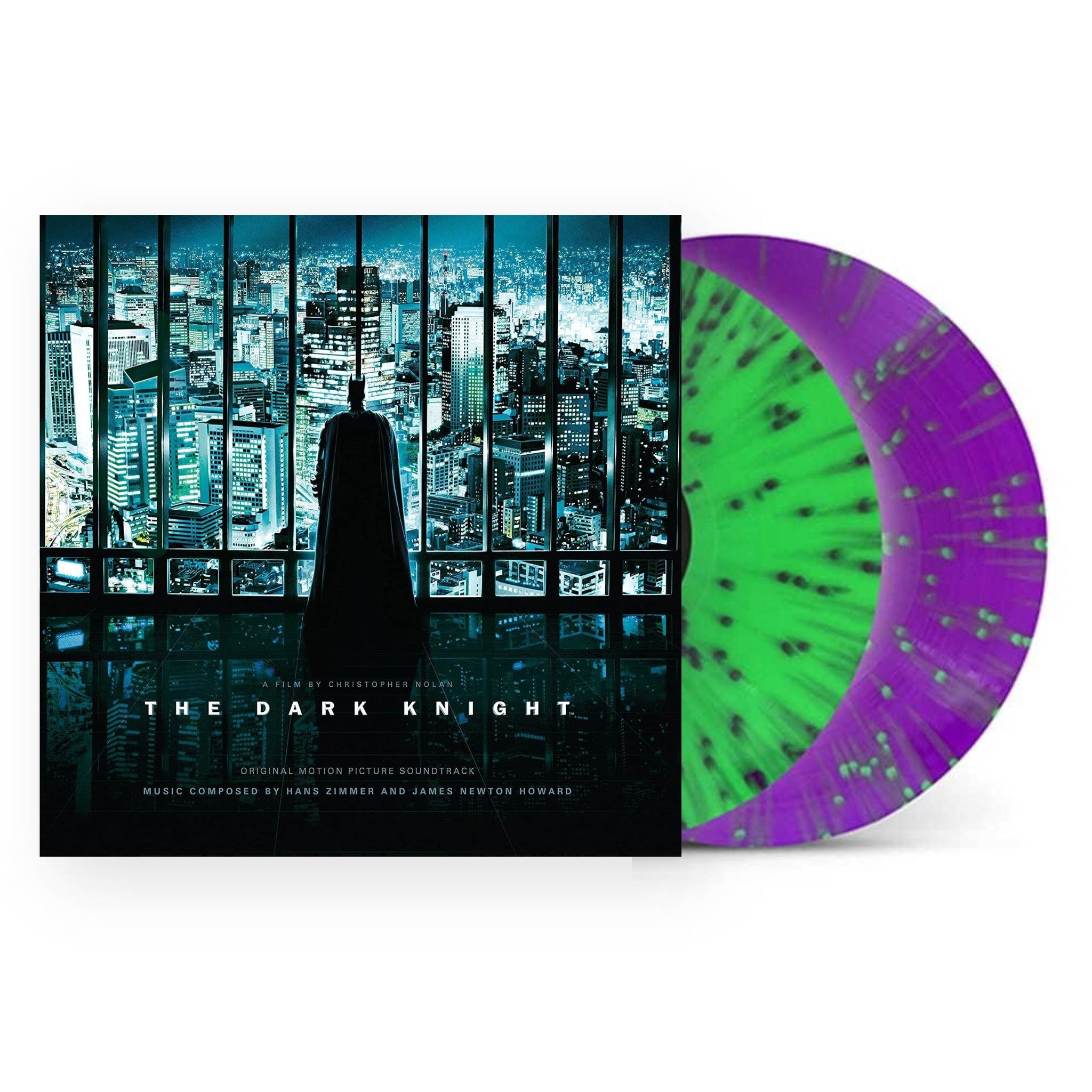 The Dark Knight - Soundtrack by Zimmer Hans  Howard James Newton 2xLP (Purple & Green Vinyl)