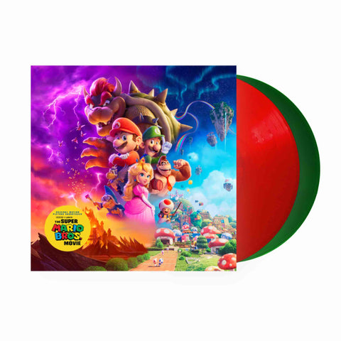 The Super Mario Bros. Movie Original Soundtrack 2xLP (Red Green Vinyl)