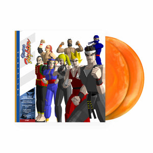 Virtua Fighter Arcade and SEGA Saturn Official Soundtrack 2xLP (Orange Marble Vinyl)