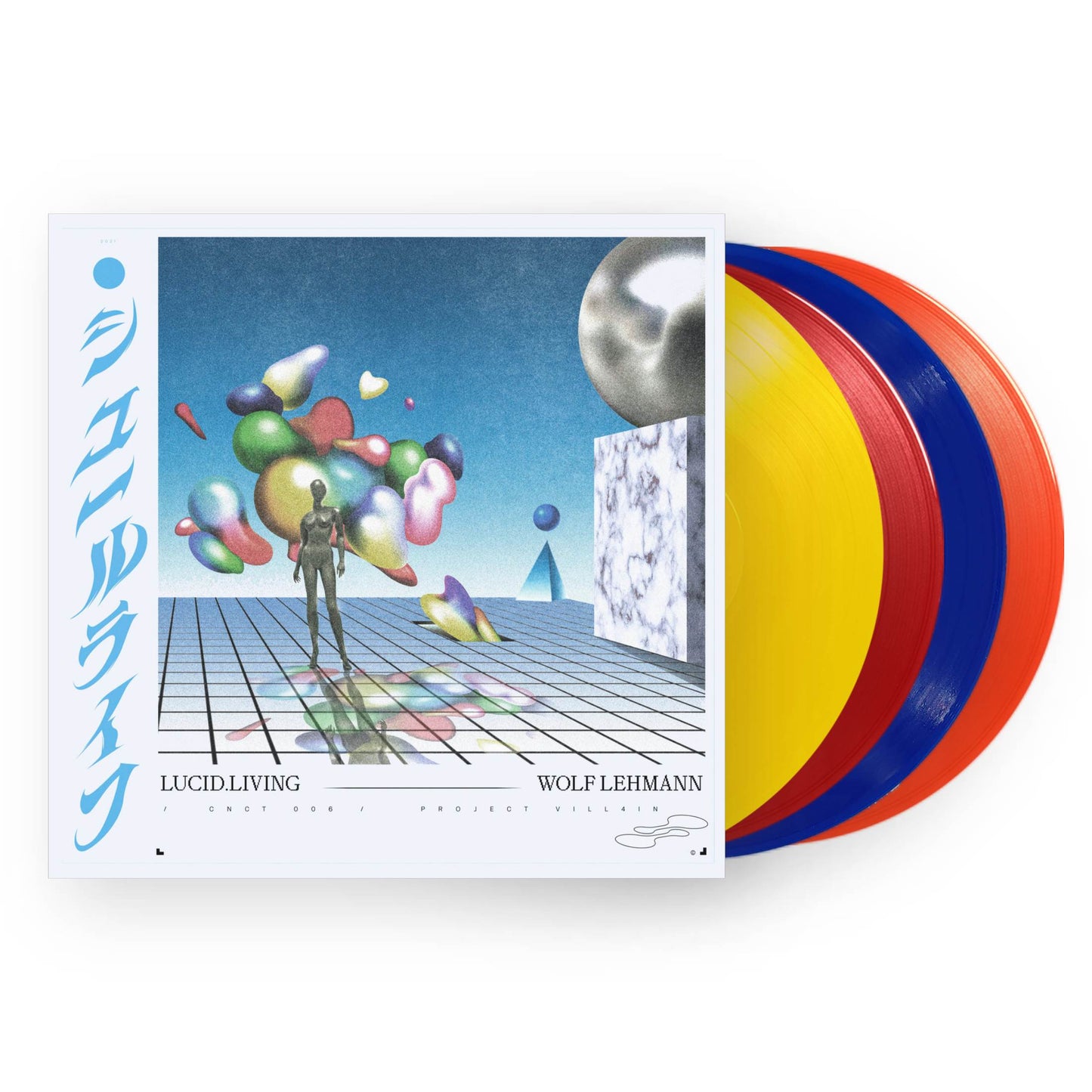 Wolf Lehmann (aka Voyage Futur) - Lucid Living LP  (Random Color Vinyl)