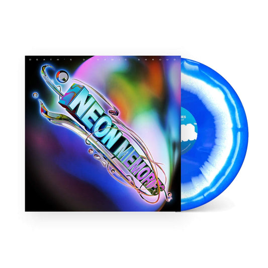death's dynamic shroud - Neon Memories EP (Cerulean Swirl Vinyl)
